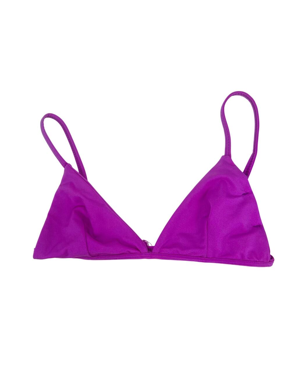PRETTY LITTLE THING NWT Orchid Color Bikini Swim Top 6   Beach Pool  Cruise